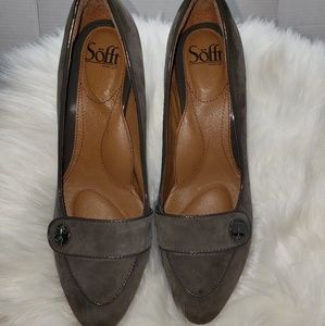 Gray Suede Pump sz.10M